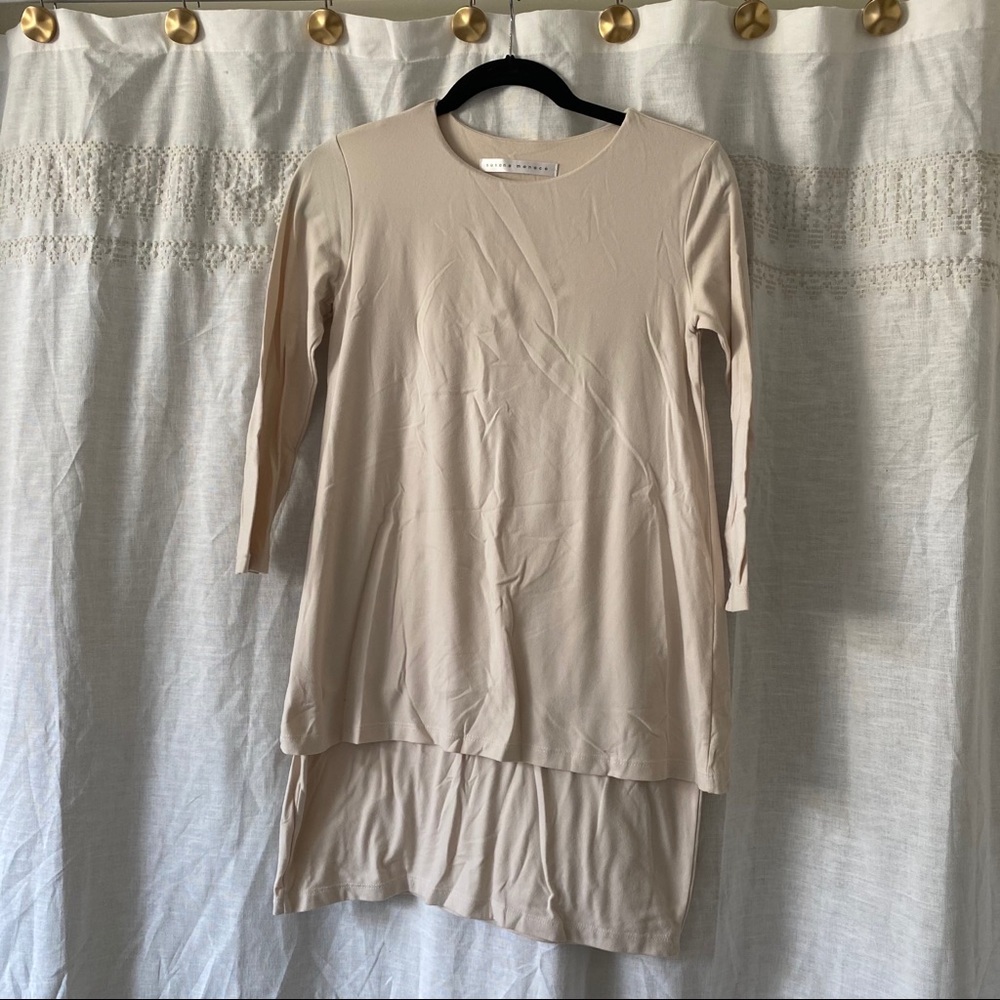 Susana Monaco Beige Dress